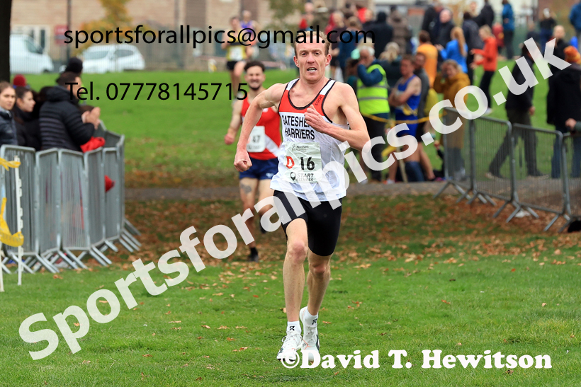 Senior Mens relay, 2025 Northern Cross Country Relays, Graves Park, Sheffield. Photo: David T. Hewitson/Sports for All Pics